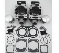 Left & Right Cylinder Piston Top End Kit For Yamaha Banshee 350 YFZ350 1987-06