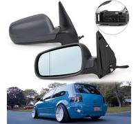 Left&Right Hand Side Door Wing Mirror Heated Electric Per VW Golf Mk4 97-04 T0
