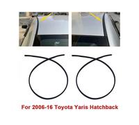 Left & Right Side Roof Drip Moulding Trim for 2006-2016 Toyota Yaris Hatchback