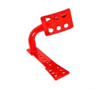 Left Side Step Board for per jeep per wrangler per jk 2007-2017 Red | Fits per jeep per wrangler per jk 2007-2017, left side only, per heavy-duty metal build, red powder coat finish