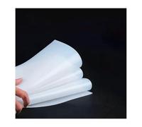 LEFTART Foglio di Gomma siliconica Bianca, Foglio di Silicone Trasparente, Tappetino in Silicone, for la casa, Il Giardino, Il Pannello Sottile, Gli Accessori in Gomma semitrasparenti(100x100x10mm)