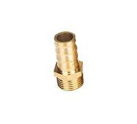 LEFTART Raccordo per Tubi in Ottone 6mm 8mm 10mm 12mm 14mm 16mm Tubo Flessibile Coda di Barbosa, 1/8 "1/4" 1/2 "3/8" BSP BSP Maschio Connettore Congiunto Adeguato Accoppiatore di Rame(14mm)