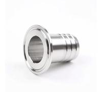 LEFTART Tri Morsetto for Raccordo for Tubo Flessibile Sanitario in Acciaio Inossidabile SS304, for raccordi Idraulici Tri-clamp for Giardino Domestico(Size:51mm x Ferrule 64)