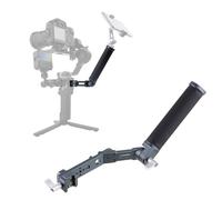 LEFTFOTO Impugnatura ergonomica in silicone regolabile a 360° + maniglia Ext L staffa compatibile con DJI RS2/RSC2/RS3 / RS3 PRO / RS3 mini /RS4 PRO/ RS4 mini stabilizzatore cardanico con NATO Clam