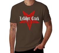 Leftover Crack T Shirt Band Hardcore Anarcho Punk Rock, Caffè scuro, 6XL