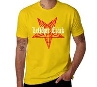 Leftover Crack T Shirt Band Hardcore Anarcho Punk Rock, Stile giallo, 6XL