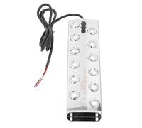 Leftwei 1.5m Cavo Ad Ultrasuoni Fontana per Stagno di Acqua Fogger 12 Teste Silenzioso IP67 Prova di Acqua Ad Ultrasuoni Mist Maker DC45-48V per la Decorazione del Giardino