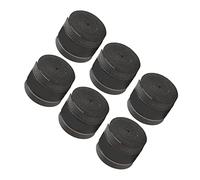 Leftwei 6 Pezzi Nastro Grip per Racchetta da Tennis, Antiscivolo e Super Assorbente, Materiale PU Premium, con Design Smerigliato e Traspirante, per Racchette da Tennis, Badminton, Squash, Canne da