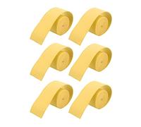 Leftwei 6 Pezzi Nastro Grip per Racchetta da Tennis, Antiscivolo e Super Assorbente, Materiale PU Premium, con Design Smerigliato e Traspirante, per Racchette da Tennis, Badminton, Squash, Canne da