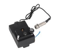 Leftwei Acoustic Guitar Preamp Pickup System per Musicisti Fingerstyle | Effetti DSP Ritardo chorus riverbero, batteria ricaricabile USB C, processore audio a doppio canale per performance dal vivo