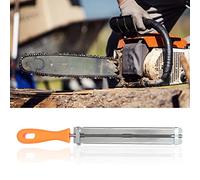 Leftwei Affilatrice per Lima a Catena per Motosega da 4,8 Mm, Strumento per la Lavorazione del Legno, Accessori Ergonomici per la Silvicoltura in Plastica, Attrezzatura per la Registrazione con Comoda