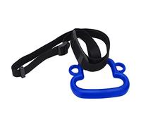 Leftwei Anelli da Ginnastica per Bambini, Lunghezza Regolabile 80 Cm, capacità 331 Libbre, Anelli per Esercizi, con Cuscinetti in Gomma Resistenti all'Usura, Ideali per Uso Interno Ed Esterno (Blue)