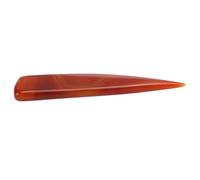 Leftwei Brunitore Professionale per Gioielli con Coltello in Agata Rossa per Rame Argento Oro con Design Multifunzionale 1 Coltello per Agata
