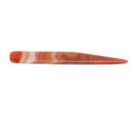 Leftwei Brunitore Professionale per Gioielli con Coltello in Agata Rossa per Rame Argento Oro con Design Multifunzionale 1 Coltello per Agata (4)