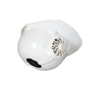 Leftwei Casco di Sicurezza con Ventola con Ventola di Raffreddamento Ad Energia Solare per Cantieri Edili Estate All'aperto Comodo Regolabile (WHITE)