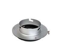 Leftwei Convertitore per Montaggio Flash, Adattatore in Lega di Alluminio, Adattatore da con Installazione Senza Attrezzi, Ideale per Strobo da Studio, Monoluce, Softbox, Snoot, Beauty Dish