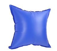 Leftwei Cuscini Gonfiabili Durevoli per Piscina Cuscini Protettivi Ispessiti per Piscine Fuori Terra PVC da 47,2 Pollici (Quadrato blu scuro)