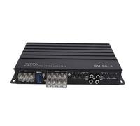 Leftwei DC 12V 4 X 80W 4 Amplificatore Auto per Sistemi Subwoofer | Miglioramento del suono dei bassi puri, lega di alluminio, amplificatore audio stereo per camion, barche e UTV, dimensioni