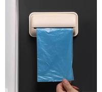 Leftwei Dispenser per Sacchetti della Spazzatura, Supporto per Sacchetti della Spazzatura in Plastica a Parete, Dispenser Autoadesivo con Ampia Apertura, Design Salvaspazio per, Bagno e Toilette