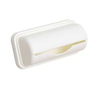 Leftwei Dispenser per Sacchetti della Spazzatura, Supporto per Sacchetti della Spazzatura in Plastica a Parete, Dispenser Autoadesivo con Ampia Apertura, Design Salvaspazio per, Bagno e Toilette