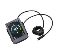 Leftwei Display a Colori per Bici Elettrica, Interfaccia con Caratteri Grandi, Display per Guida Notturna con modalità Oscura, Rilevamento della Luce e Uscita di Tipo C, Compatibile con G340, G320,