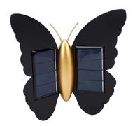 Leftwei Lampada da Parete Solare Elegante e Moderna Applique a LED per Giardino, Balcone, Cortile, Luce su e giù Ad Energia Solare (Luce calda)
