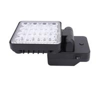 Leftwei Leftwei Lampada da Lavoro A LED, Luce Ricaricabile Portatile 1200-1500LM, Luce di Ricarica USB A Tipo C con 90-330 Gradi Regolabile e Impermeabile IP67, Ideale per Batteria PARKSIDE