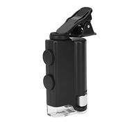 Leftwei Lente D'ingrandimento per Microscopio a Clip 60-100X per Osservare Piccoli Oggetti a Casa o in Ufficio Realizzata in Resistente ABS