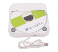 Leftwei Lettore CD Portatile per Auto Alimentato Tramite USB con Ingresso AUX, Lettore Esterno HiFi Sound Anti-shock Plug and Play per Veicolo, Supporta CD - RW MP3 WMA WAV