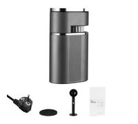 Leftwei Macchina da caffè Portatile con Pressione di 9 Bar per caffè Caldo e Freddo a Casa o in Ufficio, Design Grigio Compatto (Spina europea)