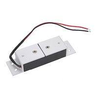 Leftwei Mini Serratura Elettromagnetica Magnetica DC12V con Tensione di 60 Kg per Armadi e Cassetti - Costruzione in Metallo Resistente