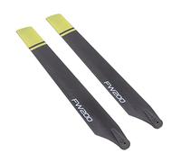 Leftwei per Elicottero Telecomandato, in Plastica Ad Alta tenacità Stabile Durevole a Basso Rumore, Ideale per l'Elicottero RC FW200 Fly Wing (YELLOW)