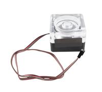 Leftwei Pompa 'acqua, Pompa di Circolazione del Liquido per Computer | controllo velocità pwm, flusso da 500 l/h, prevalenza da , alloggiamento in pmma, ultra sottile da 4 cm, 12 V, 4 pin