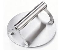 Leftwei Pressa per Hamburger Rotonda in Acciaio Inossidabile con Manico per Hamburger e Panini Fatti in Casa Perfetti 16,7x16,7 Cm (Diametro 16,7 cm/6,57 Pollici)