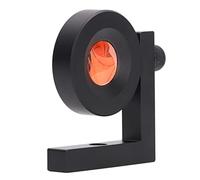 Leftwei Prisma per Stazione Totale, Prisma in Vetro Rivestito in Rame da 25,4 Mm, per Rilevamento con Costante di 30 Mm e Portata di 800 M, Ideale per Stazioni Totali, Rilevamento di Tunnel, Strade