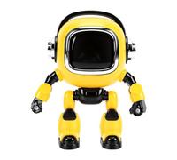 Leftwei Robot AI Multilingue Ricaricabile Interattivo, Robot da Compagnia Giocattolo da Tavolo per Bambini, 37 Lingue, 500mAh 100 Minuti, Multifunzionale, Quattro Motori AI