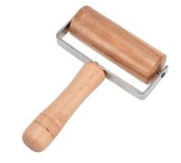 Leftwei Rullo per Pizza Levigante Multifunzione per Cottura Domestica, Ideale per Pizza, Torte e Pane, in Legno di Faggio, 1 Unità