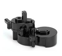 Leftwei Set Alloggiamento Scatola Trasmissione in Lega di Alluminio, Coperchio Lavorato a CNC con Colore Anodizzato Duro per Auto GEN8 1/10 RC (BLACK)