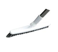 Leftwei Spazzola per Fessure con Manico Lungo Detergente a Setole Dure e Durevoli per Malta per Piastrelle della del Bagno 1 Pezzo (Bianco 88,5 cm)