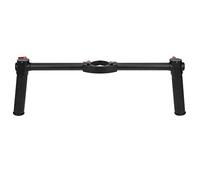 Leftwei Stabilizzatore per Fotocamera con Doppia Impugnatura Supporto di Estensione Leggero e Durevole per Crane 2S con Impugnatura in Gomma 1 X Supporto 2 X