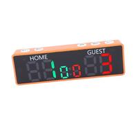 Leftwei Tabellone Digitale, Mini Tabellone Elettronico Ricaricabile con Display a LED e Cicalino Potente, Alimentato a Batteria per Giochi da Tavolo, Pallacanestro, Pallavolo
