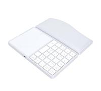 Leftwei Tastierino Numerico Wireless con Touchpad Dual Mode Ricaricabile | Alloggiamento in ABS, Utilizzo di Tablet e Smartphone per Laptop, Supporto OS X IOS , Ricarica di Tipo C, Batteria da 180