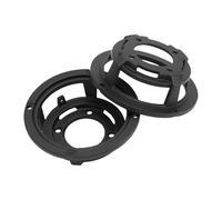 Leftwei Telaio per Bacino per Altoparlante da 2 Pezzi, Supporto in Alluminio Pressofuso da 3,62 Pollici per Altoparlante Woofer PA DJ, con Pressofusione Integrata Maggiore Durata