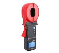 Leftwei Tester di Resistenza di Terra a Pinza 0,01-500 Ohm Gamma Automatica | Ohmmetro Digitale, Doppio Isolamento, Telecomunicazioni, Sistemi di Alimentazione, Manutenzione, Compatibile 4 X AA, 500
