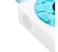 Leftwei Waves Altoparlante Bluetooth Portatile, Giradischi con Rumore Bianco e Suoni della Pioggia delle Onde Dell'Oceano, Illuminazione Ambientale Regolabile Suono Surround a 360°