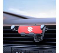 LEFUVR Soporte Auto Cellulare da Bocchetta Aria per Suzuki Ignis II 2020 2021 2022 2023 2024, 360° Regolabile Porta Cellulare Auto Staffa,Red