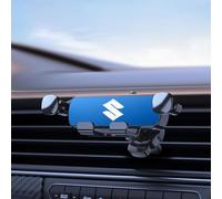 LEFUVR Soporte Auto Cellulare da Bocchetta Aria per Suzuki Ignis II 2020 2021 2022 2023 2024, 360° Regolabile Porta Cellulare Auto Staffa,Blue