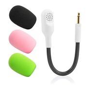 LEFXMOPHY Microfono per cuffie da gioco wireless Razer Kaira Pro da 3,5 mm, omnidirezionale, microfono staccabile, funziona su Xbox One, Xbox Series X & S, PS5, PS4, PC, Mac