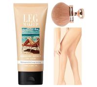 Leg and Body, Concealer Makeup Cream, Long Wear Waterproof, High Coverage Formula, Ideal for School Use, Outdoor Activities, Business Trips, and Everyday Application