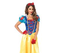 Leg Avenue 2 pezzi. Abito lungo classico Biancaneve multicolore